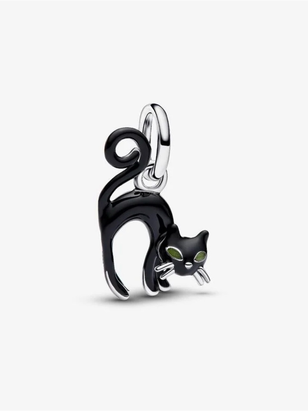 Authentic Pandora Black Cat Dangle Charm